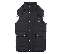 Outdoorjacke PHILIPP PLEIN "Gothic Plein", Jungen, Gr. M, 02, schwarz, Obermaterial: 100% Polyester; Futter: 100% Polyester; Füllung: 100% Polyester, Jacken Outdoorjacke (45629535-M) 02, schwarz