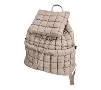 Nylon-Rucksack - Puffy Schultasche für Damen, 16,12 Zoll, leichter Rucksack mit mehreren Fächern, weiches strapazierfähiges Material, Tragetasche, trendiges Design mit Stil, Frauen für Reisen, Wandern
