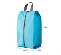 Nylon-Schuhtasche für Reisen, feuchtigkeitsbeständige Aufbewahrung für Sneakers und Anzugschuhe, Wie abgebildet, Blau