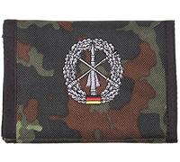 Nylongeldbörse,flecktarn,Heer- esflugabw.,Klettv.,Ausweisf.
