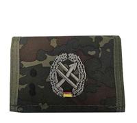 Nylongeldbörse, flecktarn, PSV, Klettver., Ausweisf.