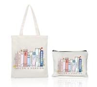 NyxSeat 1 große Canvas-Tasche, 1 Aufbewahrungstasche, tragbare Pendlertasche, Kosmetiktasche, modische Umhängetasche, Thanksgiving, Valentinstag