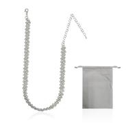 NyxSeat 1 Stück Strass-Halskette, Damen-Diamant-Halskette, Modeschmuck-Halskette, Damen-Strass-Halsband, Diamant-Eingelegter Anhänger, Das Geschenk Der Ersten Wahl Für Frauen Oder Mädchen