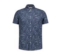 NZA 26CN559SNS/XXL Hemd - Kurzarm / Blau / Palmen - XXL
