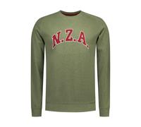 nza new zealand auckland - Pullover Männlich scouting green melange - Gr. - M