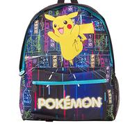 nzierter Pokemon Rucksack Glow in The Dark | Großer Pokemon Rucksack mit Pikachu | Offizieller Pokemon Schulranzen für Jungen und Mädchen | Kinder Pokemon Taschen