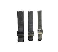 NZZXTO Replacement Stainless Steel Watch Band for Skagen Bering Unisex Watches with Screw，Fits More Sizes （18mm Deep Grey Hole pitch 9mm