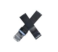 NZZXTO Replacement Watch Band for Bering Unisex Watch with Screw 24mm (hole spacing 15MM) （24mm Dark Blue