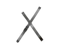 NZZXTO Replacement Watch Band for OBAKU Women's Stainless Steel 6mm with Screw silver