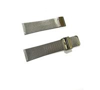 NZZXTO Stainless Steel Band, 24mm(15mm), Screw-In Compatible With Bering