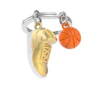 O meta[l]morphose METALMORPHOSE - 3D Metall Schlüsselanhänger Basketball - Sportleidenschaft, Geschenk für Mann, Geschenk für Frau Olympische Spiele