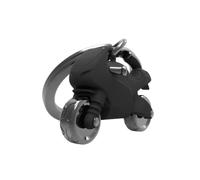 O meta[l]morphose Metalmorphose MTM946 Schlüsselanhänger, Motorrad, Schwarz, Einheitsgröße, Schwarz, Taille unique