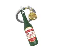 O meta[l]morphose METALMORPHOSE - Schlüsselanhänger Bier - Geschenk für Herren, Geschenk für Damen, grün, one size, Casual