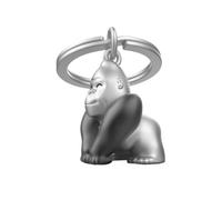 O meta[l]morphose METALMORPHOSE Schlüsselanhänger Gorilla MTM133-01< Schwarz, Silber, One Size, Schwarz und silberfarben, one size, Einzigartig