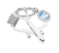 O meta[l]morphose METALMORPHOSE - Schlüsselanhänger Reise - Schlüsselanhänger Globe-Tromper - originelles Geschenk für Abenteurer - für Damen und Herren