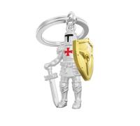 O meta[l]morphose METALMORPHOSE - Schlüsselanhänger Ritter - originelles Geschenk für Damen und Herren, mehrfarbig, one size