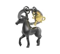 Metalorphose Schlüsselanhänger MTM148-01 Snowboard mit Flocke Schwarz/Gold Größe L