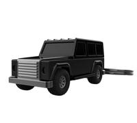 O meta[l]morphose Metalorphose MTM232-01 Schlüsselanhänger für Geländewagen, Schwarz, one size