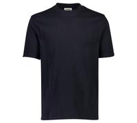 T-Shirt LINDBERGH, Herren, Gr. L, blau (navy), Jersey, Obermaterial: 100% Baumwolle, unifarben, regular fit hüftbedeckend, Rundhals, Shirts T-Shirt, mit Rundhalsausschnitt (57326435-L) navy
