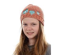 O`Neill Beanie Strickmütze Kopbedeckung Badge rosa Patch Futter Strick (M)