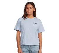 O´neill Boxy Back Print Short Sleeve T-shirt Blau S Frau