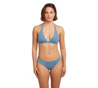 Triangel-Bikini O'NEILL "ESSENTIALS MARGA CRUZ BIKINI SET", Damen, Gr. 40, Cup B, copen blau, Obermaterial: 82% Polyamid, 18% Elasthan, Bikini-Sets Triangel-Bikini, 2-teiliges Set, mit herausnehmbaren