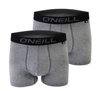 O'Neill Men boxer O'Neill plain 2-pack XXL Antracite (6868P) (500220) Grau XXL