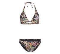 O´neill Marga Rita Bikini 42 Black Tropical Flower