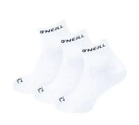 O´neill Quarter Socken 3-Pack weiß : 39-42