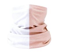 OAEPG Elastic Fleece Lined Neck Cover Soft Fabric Cold Protections Skiing Necks Gaiter Outdoor Winter Scarf Neck Accessory Cold Weather Skiing Neck Gaiter