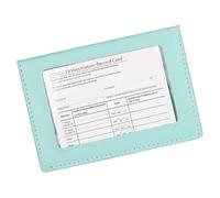 OAJABBGE Macaron Farbige Reisepasshülle Schlankes Kartenetui Mit Klarem Fenster Wasserdichte Schutzhülle Transparentes Fenster Reisepasshülle