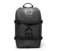 OAK25 Rucksack Damen & Herren Reflektierend Schwarz - Luminite Daybag - Reflektierender Backpack für Fahrrad Uni Business - Großer Tagesrucksack mit Laptopfach - Wasserabweisend