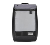 OAK25 Rucksack Damen & Herren Schwarz - Daybag - Reflektierender Fahrradrucksack - Hohe Sichtbarkeit & Sicherheit - Fahrrad Daypack mit Laptop Fach - Wasserabweisend