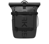 OAK25 Reflektierender Rolltop Rucksack Damen & Herren - Luminite Rolltop - Roll Top Backpack für Arbeit Uni Fahrrad - Laptopfach bis 16 Zoll - Tagesrucksack 23L Reflektierend