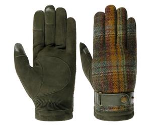 Oakdale Lederhandschuhe by Stetson oliv 9 1/2 HS