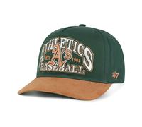 Oakland Athletics '47 Hitch Brentwood Suede MLB Cap Grün - ONE SIZE