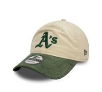 Oakland Athletics New Era Colour Block CORD 9TWENTY MLB Cap Beige - ONE SIZE