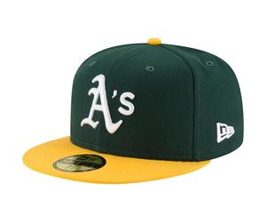 Oakland Athletics OTC New Era 59FIFTY Fitted MLB Cap Grün - 7 1/2