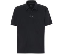 Oakley Aero Ellipse Polo Herren-Poloshirt Blackout Light Heather M