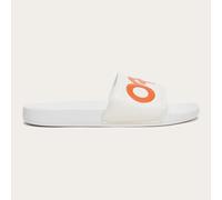 Oakley B1B Slide 2.0 Badesandalen weiß/orange - 40