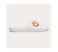 Oakley B1B Slide 2.0 Badesandalen weiß/orange - 40