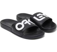 Oakley B1B Slide 2.0 Badesandalen schwarz/weiß - 46