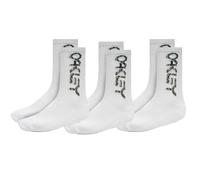 Oakley Herren PCS B1B Socken 2.0 (3 Stück), Weiss/opulenter Garten, Large