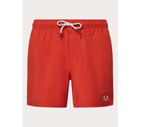 Oakley Badeshorts "Clear Lake 16 Volley" in Rot - Größe M | Herren Bademode Sport
