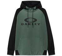 OAKLEY BARK DWR FLEECE LTD Hoodie 2027 pitch black/aviator green - S