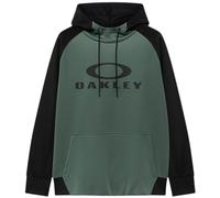 OAKLEY BARK DWR FLEECE LTD Hoodie 2027 pitch black/aviator green - XXL