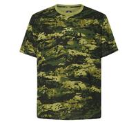 OAKLEY Bark Herren-T-Shirt, kurzärmelig, Tiger Camo Green, XX-Large
