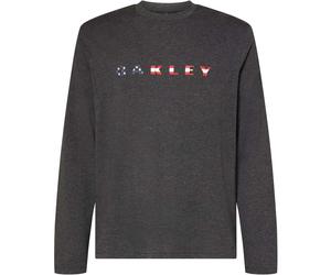 Oakley Bark LS T-shirt dark grey hthr (29A) M