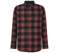 Oakley Bear Cozy Flannel M - Sweatshirt - Herren M Red/Black