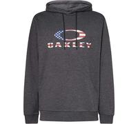 Oakley BF Oakley Bark Fleece Hoodie dark grey hthr (29A) XS